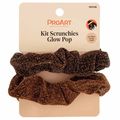 ProArt Glow Pop Kit - 2 Peças de Scrunchie Marrom Kit